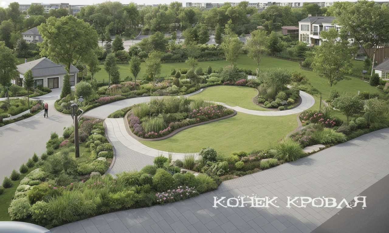 Контроль уклона и дренажа для защиты участка от затоплений и эрозии почвы