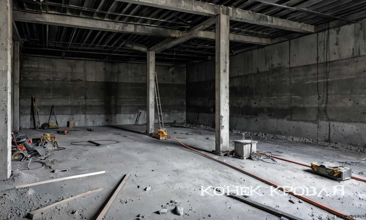 3. Выравнивание в помещениях с интенсивной эксплуатацией