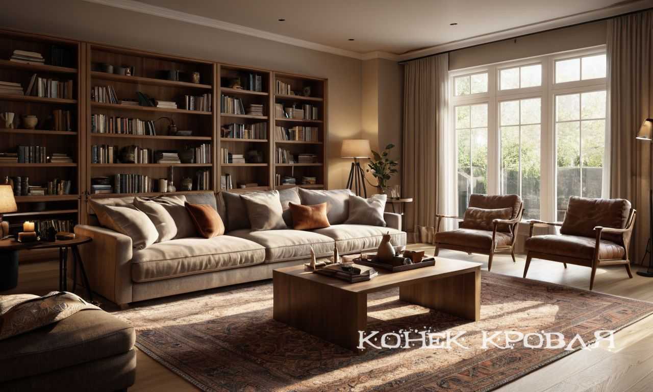 Определение нужного размера и формы мебели для комнаты