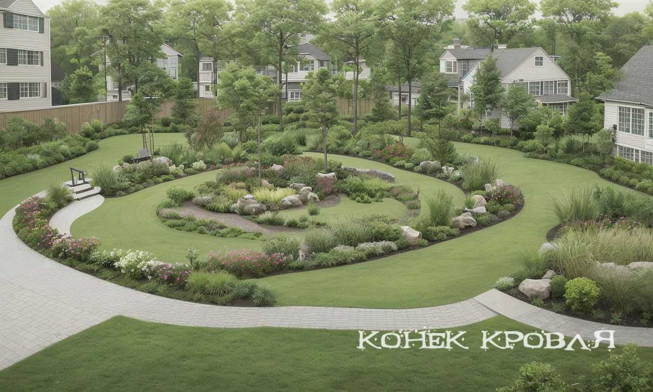 Как использовать бетон и металл для стильного оформления сада