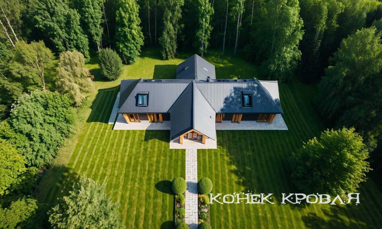 Особенности применения конькового уплотнителя на скатных крышах