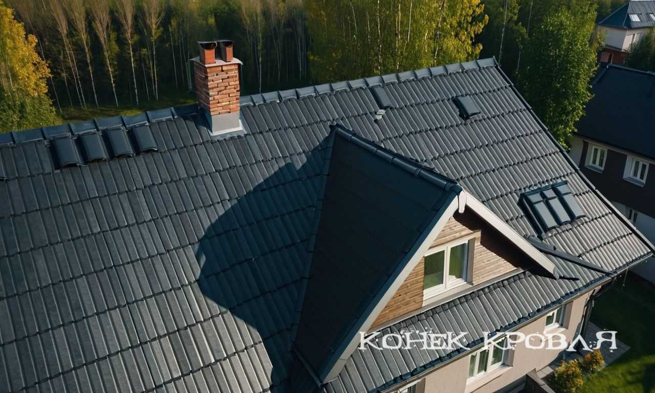 Проверка герметичности черепичной кровли