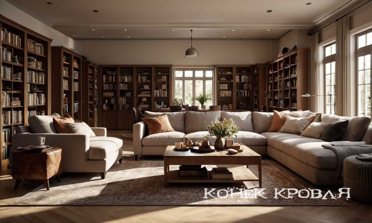 Выбор идеальной мебели для комнат с низкими потолками и ограниченным пространством