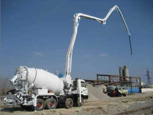 Использование бетоновозов в транспортировке строительных материалов