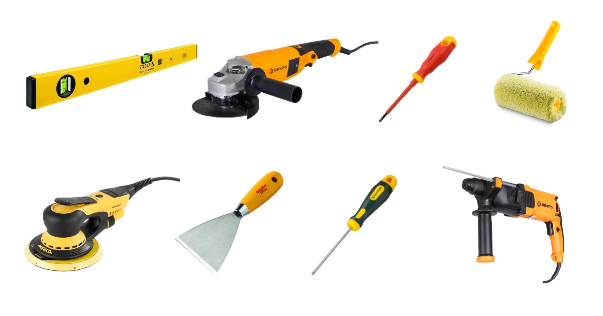 Планировка ремонта: основные инструменты, которые вам понадобятся