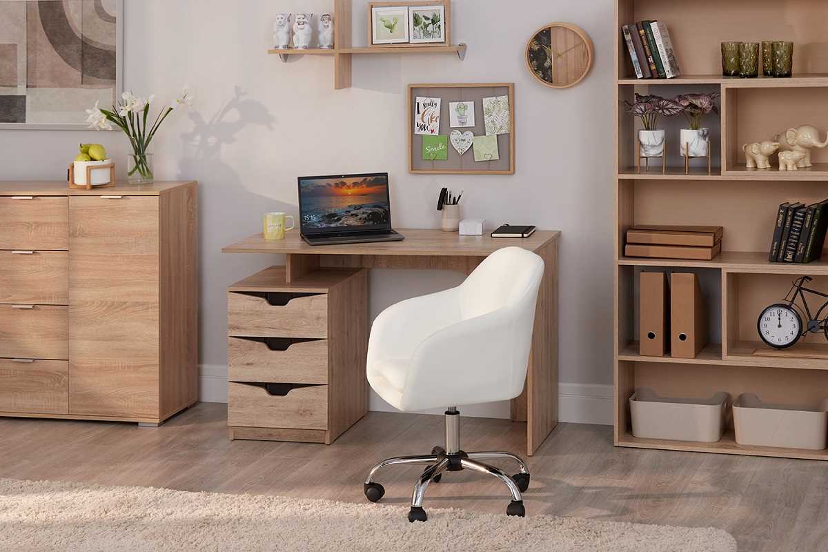 Практичные и модные компьютерные столы для домашнего офиса