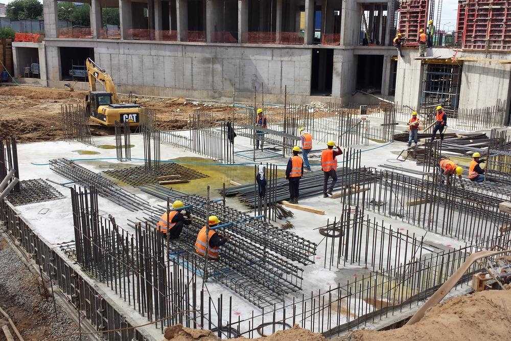 Применение бетона в промышленном строительстве: масштабные проекты
